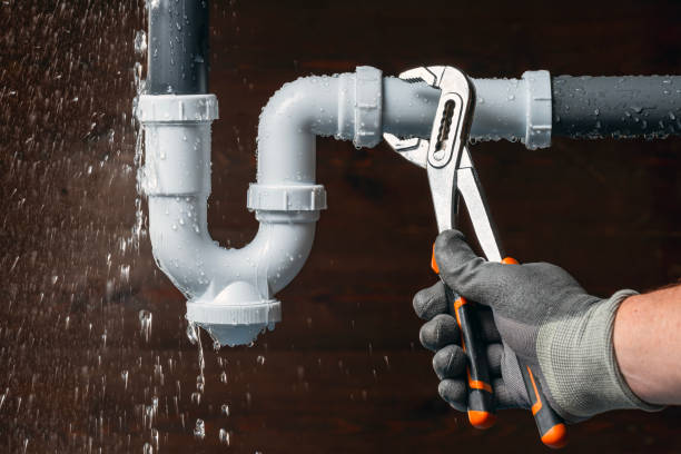 Professional Sewer Line Repair technician working in Washington, WA